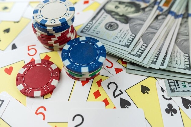 Baccarat card layout on ingat cuan live table